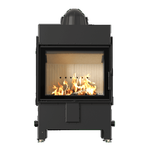 Zestaw kominek powietrzny stalowy KRATKI LUCY BLACK 12 kW Ø 200 z akcesoriami 203895 00 lucy 12 new on - Zestaw kominek powietrzny stalowy KRATKI LUCY BLACK 12 kW Ø 200 z akcesoriami